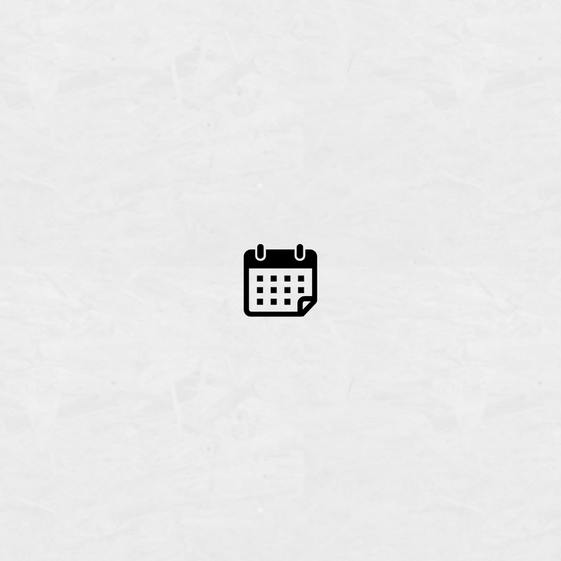 Black icon calendar Lonsdale Flooring in North Vancouver